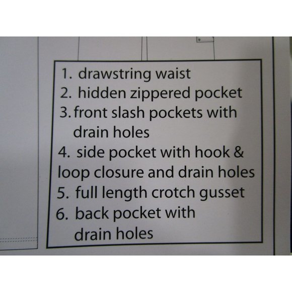 RailRiders Water Capris Ladies Medium Sandflower UPF 30+ NWT Performance Wear - Picture 3 of 16